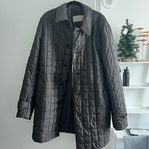 New Black Canali Light Weight Water Resistant Jacket